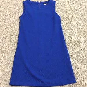 Tommy Hilfiger Royal Blue textured Stretchy sheath